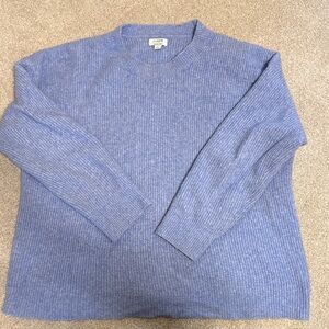 J. Crew Sky Blue Crewneck Sweater